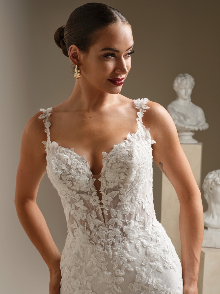 Detail corsetlijfje Sottero & Midgley West