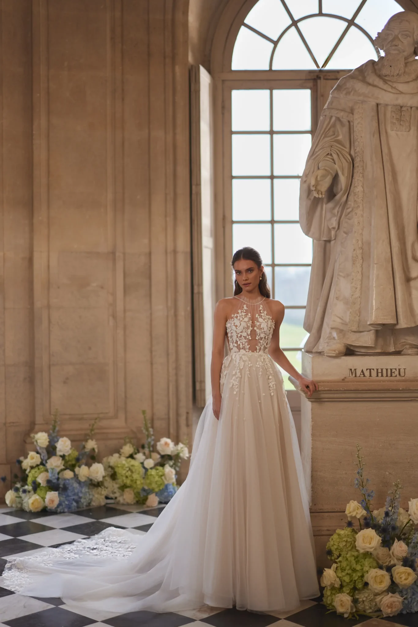 Dama Couture Nilla romantische tule trouwjurk