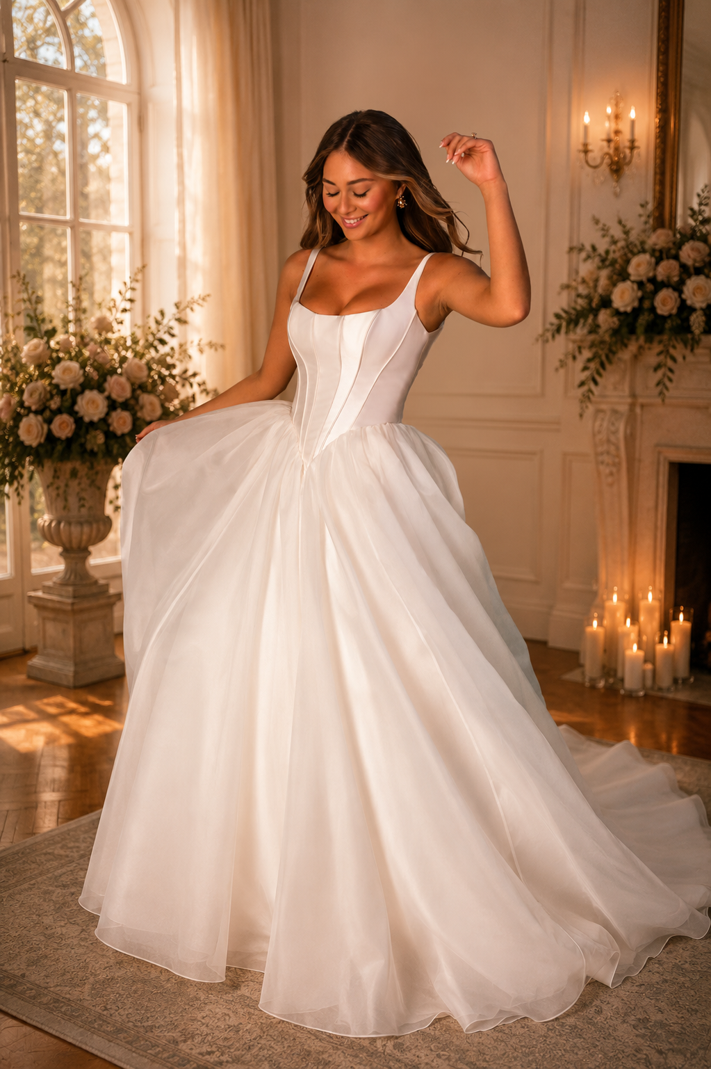 Stella York SY8222 moderne prinsessen trouwjurk
